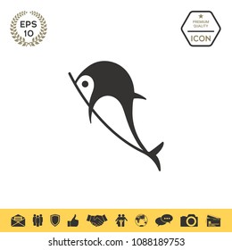 Dolphin symbol icon