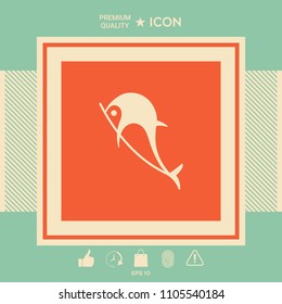 Dolphin symbol icon