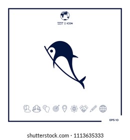 Dolphin symbol icon
