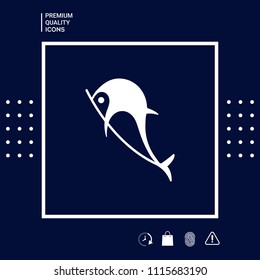 Dolphin symbol icon