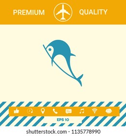 Dolphin symbol icon