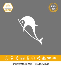 Dolphin symbol icon