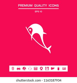 Dolphin symbol icon