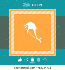 Dolphin symbol icon
