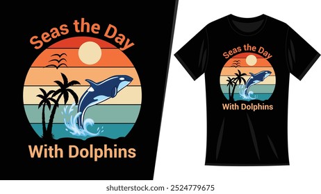 dolphin t shirt design, t shirt 