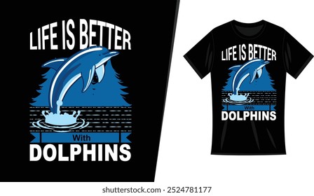 dolphin t shirt design, t shirt 