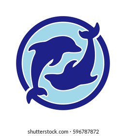 dolphin twins logo