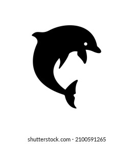 Dolphin under water logo design inspiration