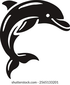 A dolphin vector is a digital graphic representation of a dolphin created using vector-based design software. These graphics are scalable, high-quality, and widely used in various creative projects du