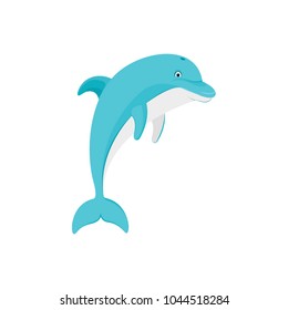 Dolphin vector drawing