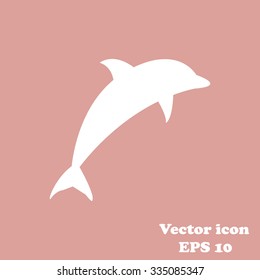 dolphin vector icon