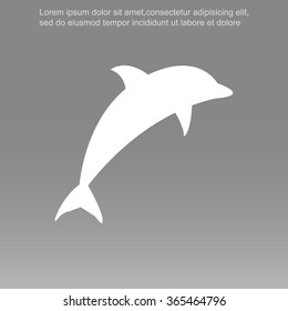 dolphin vector icon
