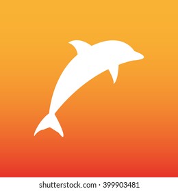dolphin vector icon