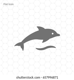 Dolphin vector icon