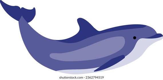 Dolphin vector image or clip art