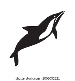 dolphin vector for kids learning