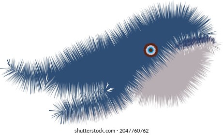 
Dolphin vector. Simple Illustration Of Dolphin Vector