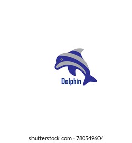 Dolphin Vector Template Design