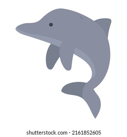 dolphin wild animal life character