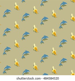 dolphins and bananas