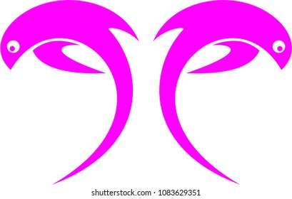 Dolphins logo design
