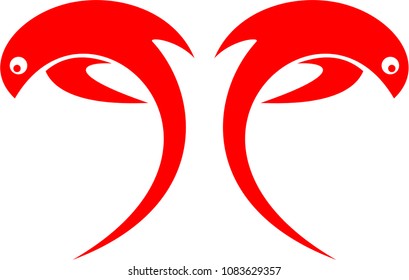 Dolphins logo design
