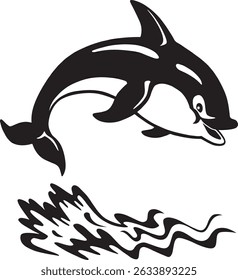 Dolphins are part of the family of toothed whales.