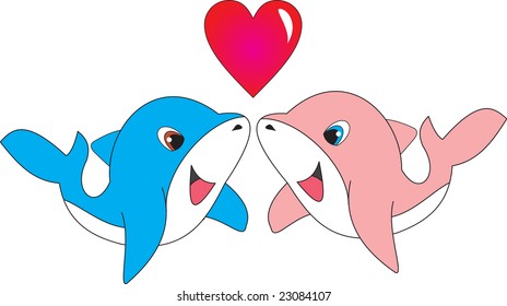 dolphins vector