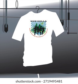 Diseño de camiseta con estampado de Dom Dolla