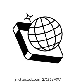 Ilustração de stock de vetor de ícone de autoridade de domínio