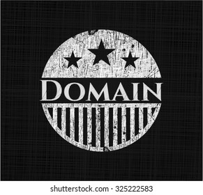 Domain chalk emblem