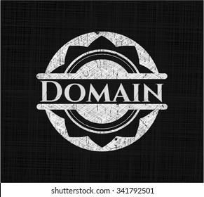 Domain chalkboard emblem