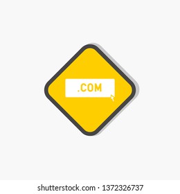 domain com icon