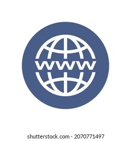 domain icon , website icon vector
