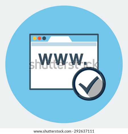 Domain Name Registration Icon