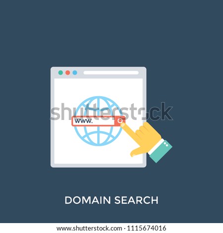 
Domain name searching to check domain availability
