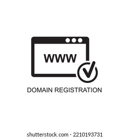 Domain Registration Icon , Www Icon