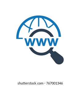 Domain Search Icon
