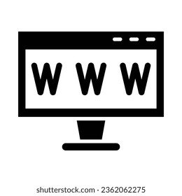 Domain-Vektorsymbol für die persönliche und kommerzielle Nutzung.
