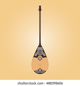 Dombra - a national musical instrument of the Kazakhs, as well as other Asian countries