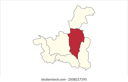 Domchanch map-02, Kodarma District, Jharkhand state, Republic of India, Government of Jharkhand, Indian territory, Eastern India, politics, village, tourism