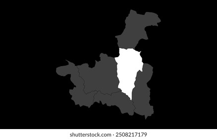 Domchanch map-09, Kodarma District, Jharkhand state, Republic of India, Government of Jharkhand, Indian territory, Eastern India, politics, village, tourism