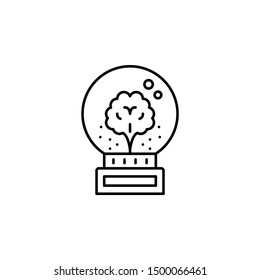 Dome, brain, save, vector, icon icon illustration isolated vector sign symbol -