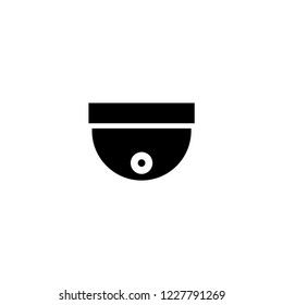 dome camera icon. dome camera vector illustration on white background for web and apps.