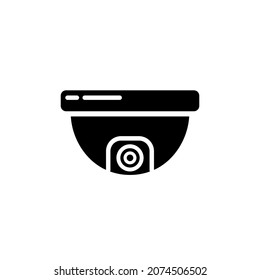 Dome CCTV icon vector illustration logo template for many purpose. Isolated on white background.