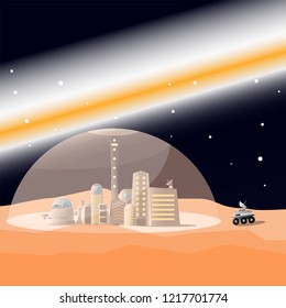 The Dome City - Illustration Design