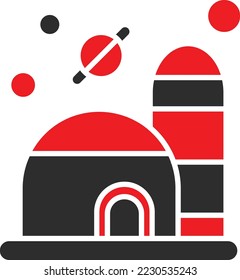 Dome cityVector Icon which is suitable for commercial work and easily modify or edit it
