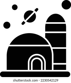 Dome cityVector Icon which is suitable for commercial work and easily modify or edit it
