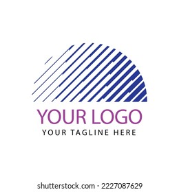 dome logo design template vector