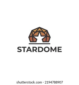 Dome logo design, vector and illustration
